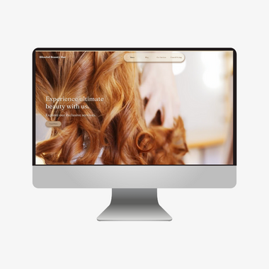 Web Developer for Beauty Salon Website